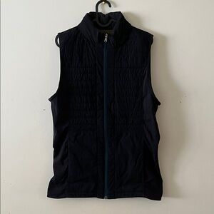 Lululemo Warm Black Quilted Vest